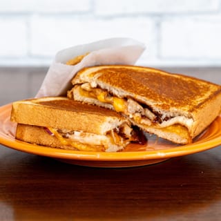 Half BBQ Chicken Panini