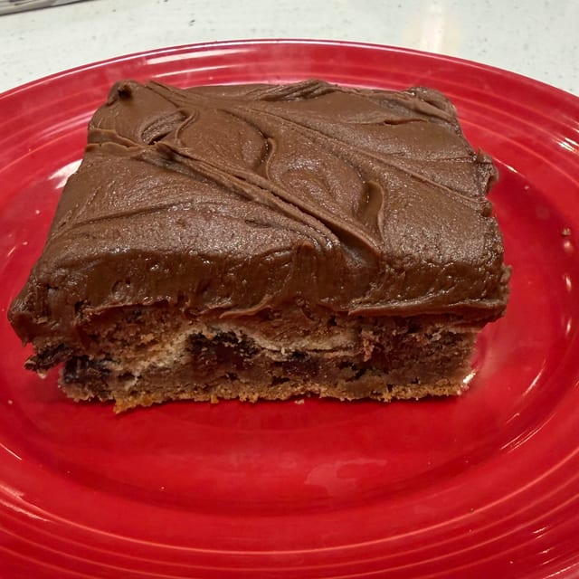 Cream Cheese Brownie.
