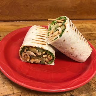 Half Thai Chicken Wrap