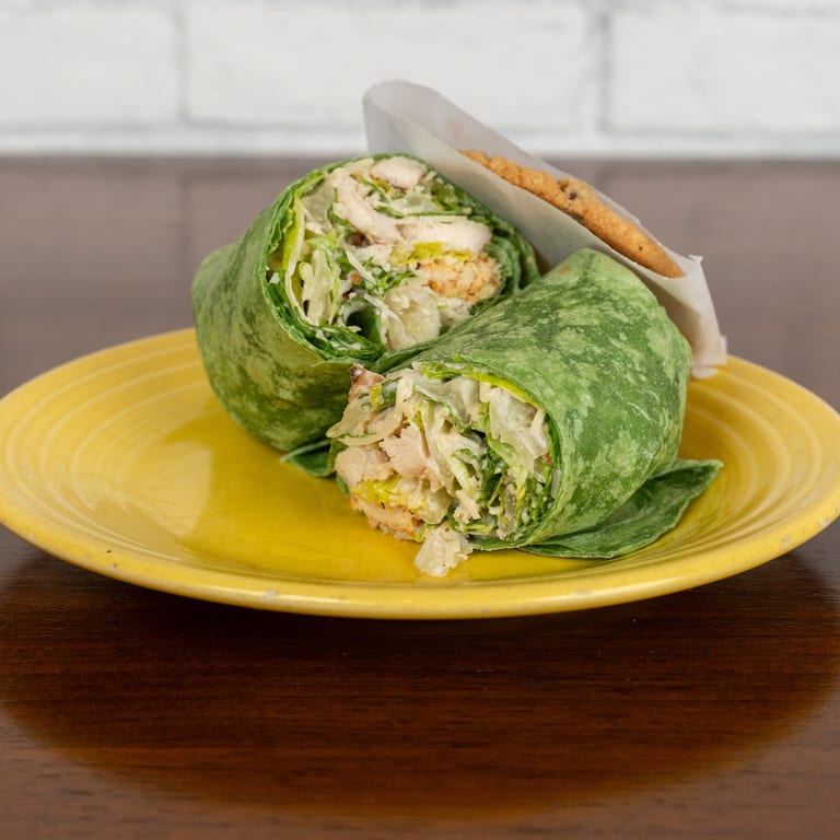 Delicious Chicken Caesar Wrap