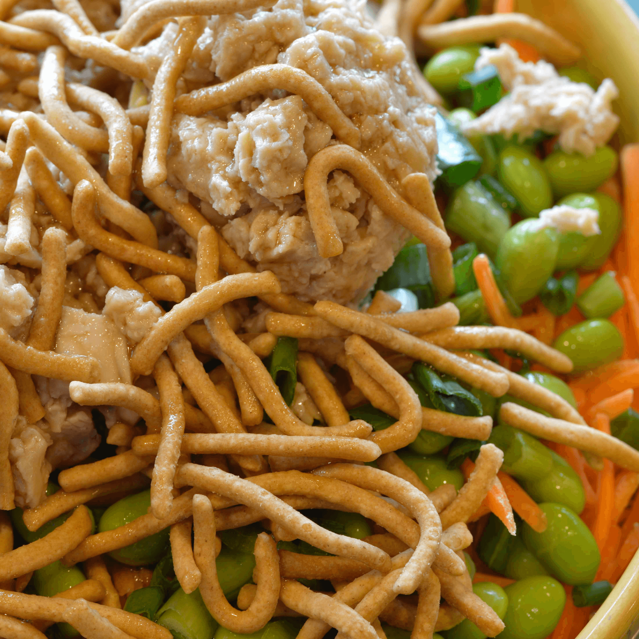 Small Asian Chicken Salad.