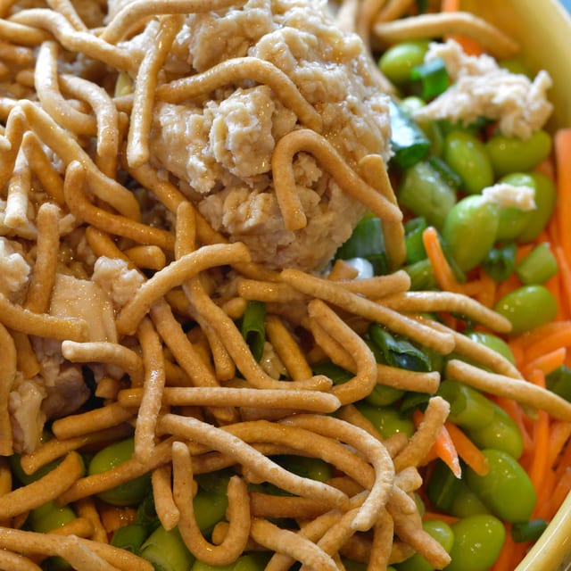 Small Asian Chicken Salad.
