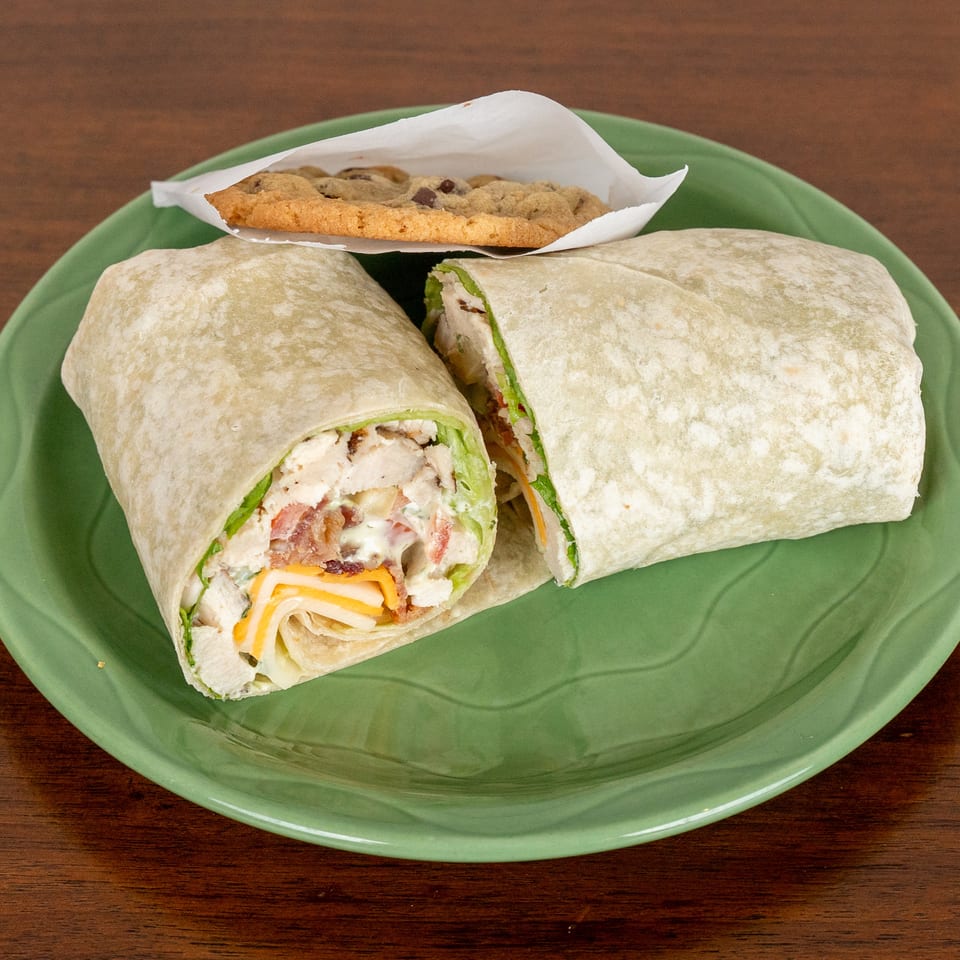 Delicious Chicken Caesar Wrap