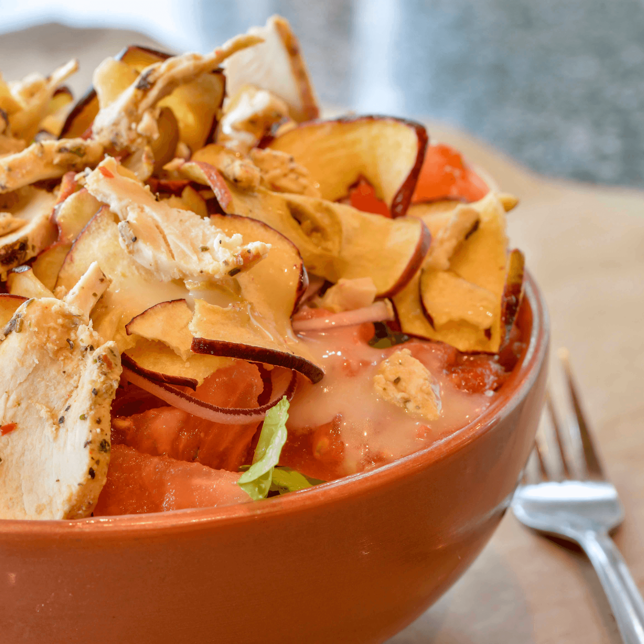 Fuji Apple Chicken Salad.