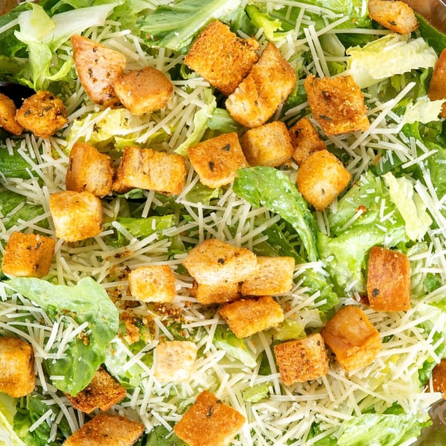 Small Paradise Caesar Salad.