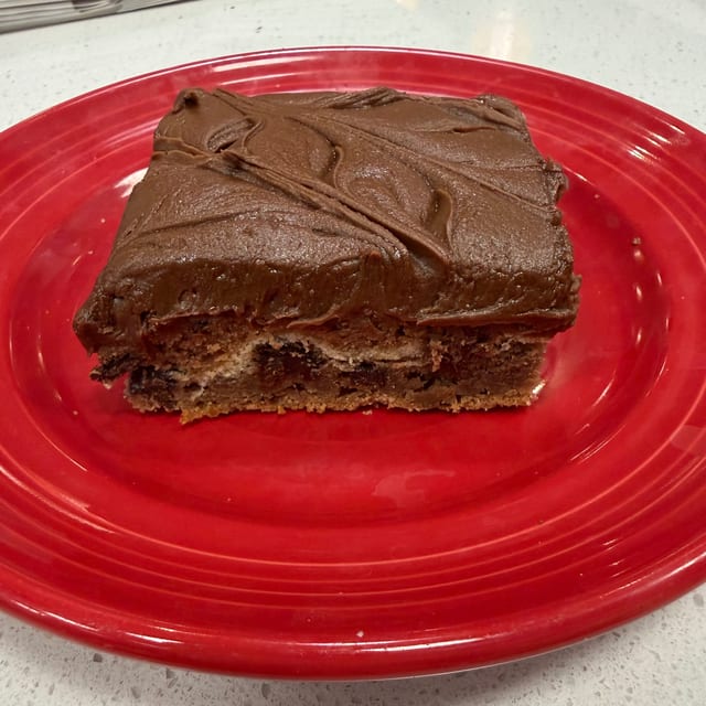 Cream Cheese Brownie.