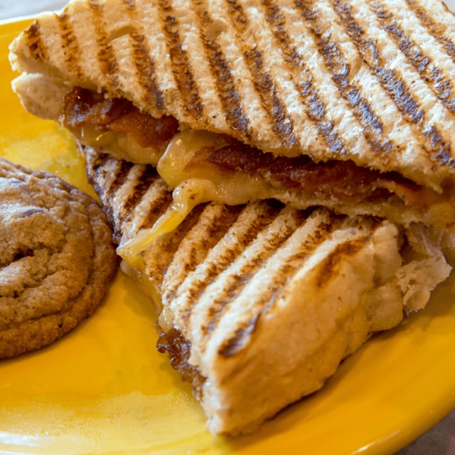 Grilled Cheese Deluxe Panini.