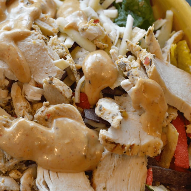 Small Southwest Chicken Caesar Salad.