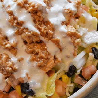 Small BBQ Chop Chicken Salad