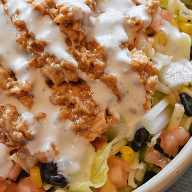 Small BBQ Chop Chicken Salad.